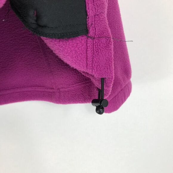 Columbia Full Zip Fleece Jacket Women's Size Medium Pockets Logo Mock Neck - Picture 9 of 14